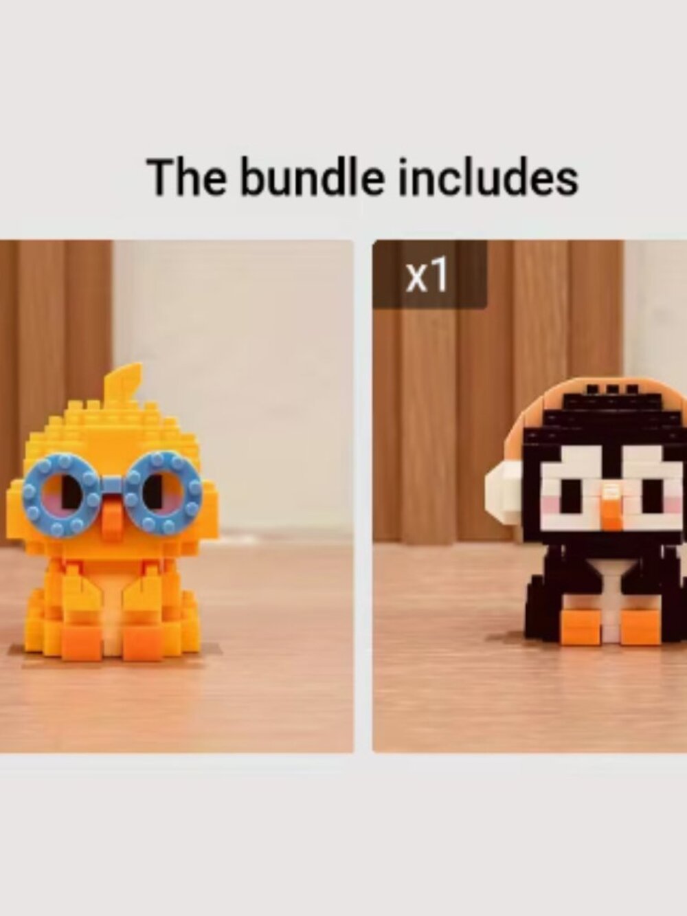 Mini block Set Building Kit-Duck/Penguin